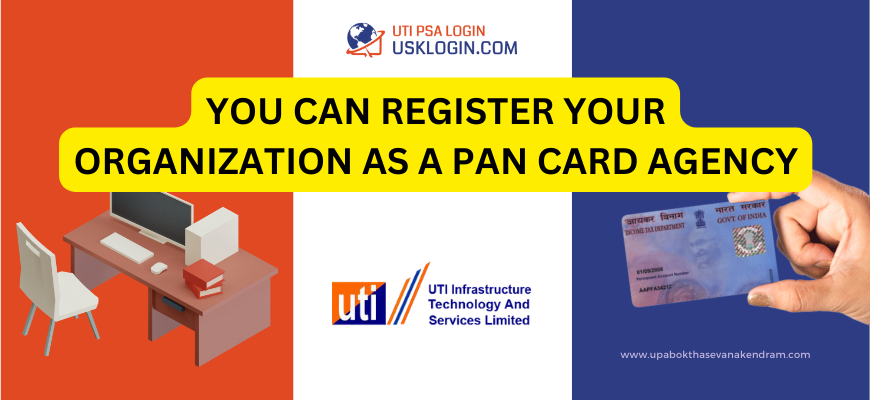 uti pan card login id registration kerala